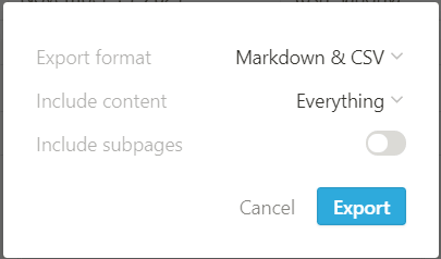Exporting Data from Notion Database image